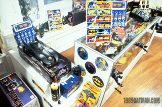 Illustration for article titled This Batman gift shop could have appeared in Batman Returns